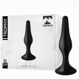 Trophy Anal Plug 11 cm Silicone Black