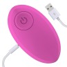 Vibrating Egg with Remote Control Odise USB Silicone Pink