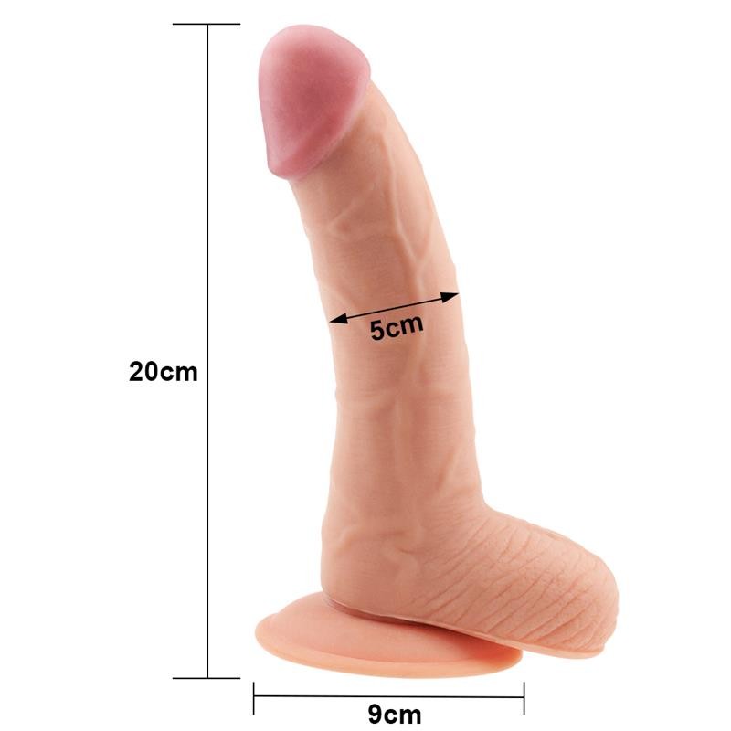 Dildo The Ultra Soft Dude 88 Flesh