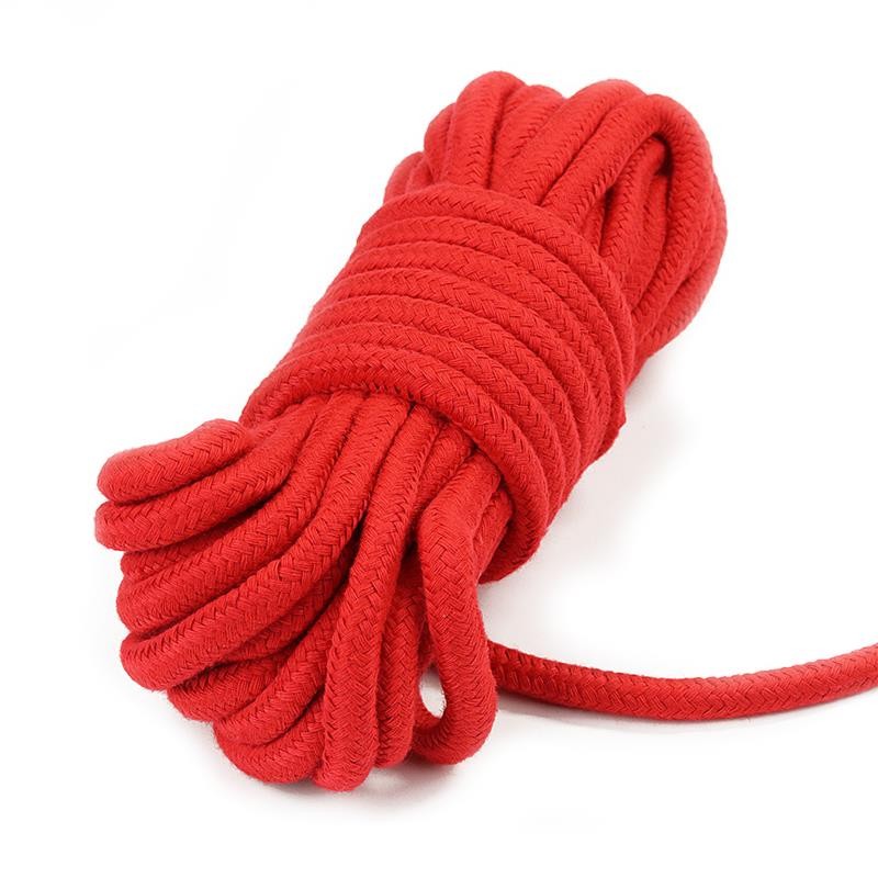 Bondage Rope Soft Red