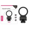 Vibrating Cockring Power Clit Black