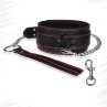 Collar and Leash Bondage Black