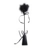 Feather Tickler and Paddle 49 cm Black