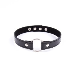 Collar with Hoop Adjustable 382 cm Black