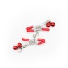 Nipple Clamp with Bell Metal Red