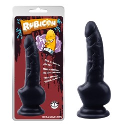 Dildo Obsidian Intruder 18 x 32 cm Black