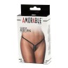Micro Thong with Zip One Size