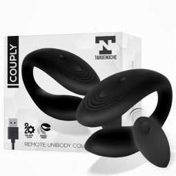 Couply Couple Toy with Remote Control USB Unibody Liquid Silicone