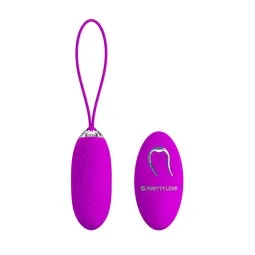 Vibrating Egg Joanna USB Purple