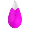 Vibrating Egg Remote Control USB Silicone Purple