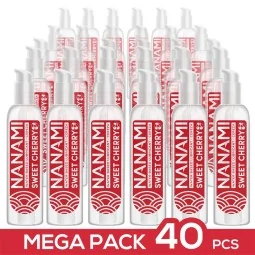 Pack de 40 Water Based Lubricant Sweet Cherry 150 ml