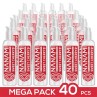 Pack de 40 Water Based Lubricant Sweet Cherry 150 ml