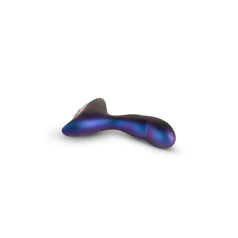 Intergalactic Butt Plug with Vibration and Remote Control Curved Tip USB
