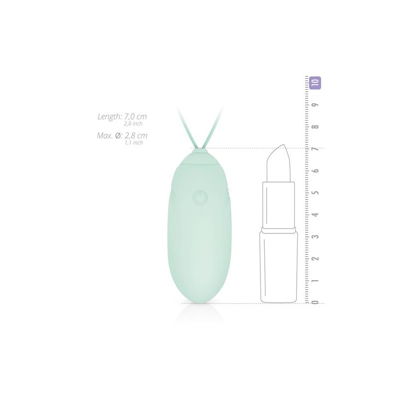 Vibrating Egg USB Green