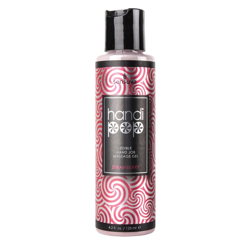 Handipop Hand Job Massage Gel Strawberry 125 ml