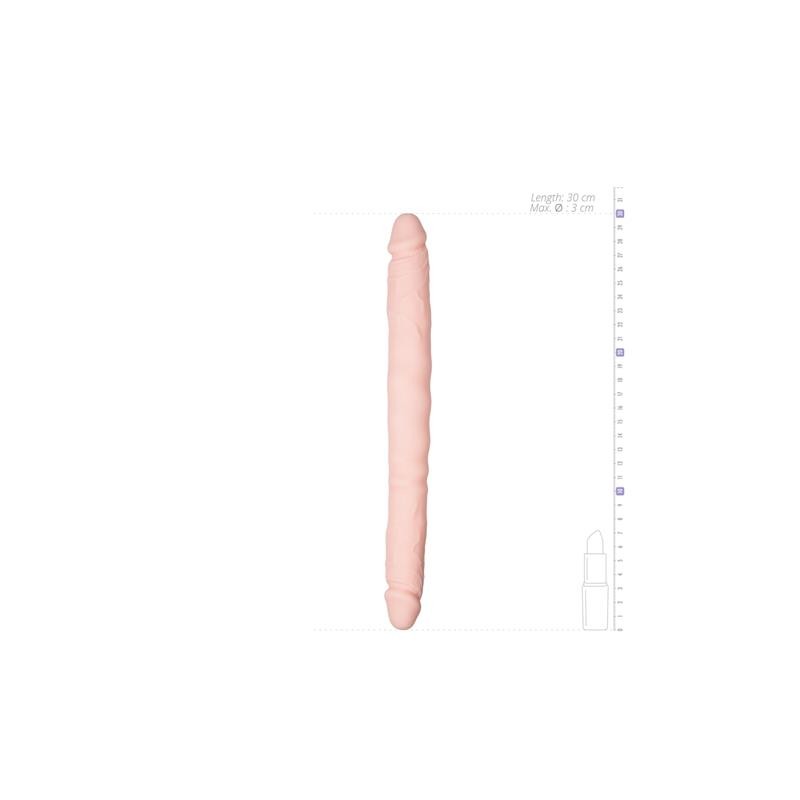Realistic Double Ended Dildo Skin Coloured