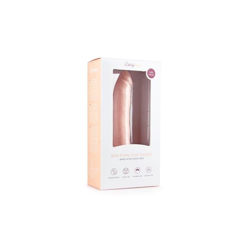 Silicone Dildo Flesh 21 cm