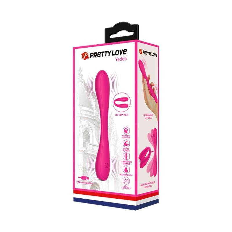 Yedda Vibrator Bendable Pink