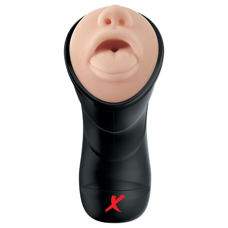 PDX Elite Deep Throat Vibrating Stroker