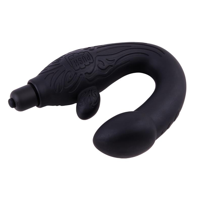 Perineum Massager Silicone Black