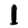 Butt Plug Evil Size M 125 x 37 cm Black