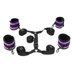 Under the Mattress Restraint Set Purple