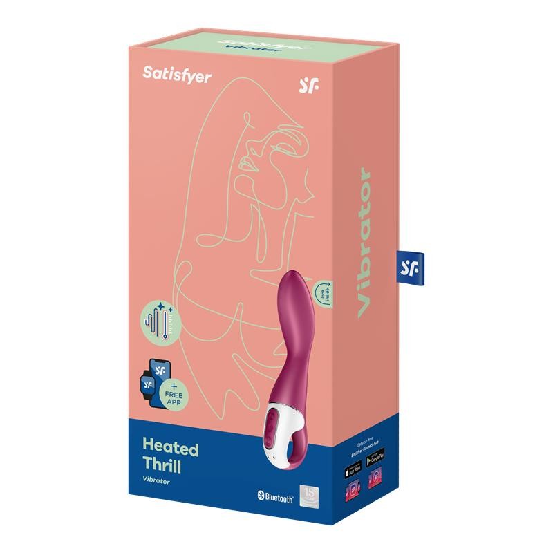 Heated Thrill Heat Effect Vibe Satisfyer Connect APP