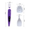 Massager and Heads Pack King Touch Purple