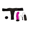 Strap on with Dildo Purple 155 cm