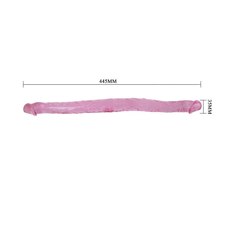 Double Dildo Pink 44 cm