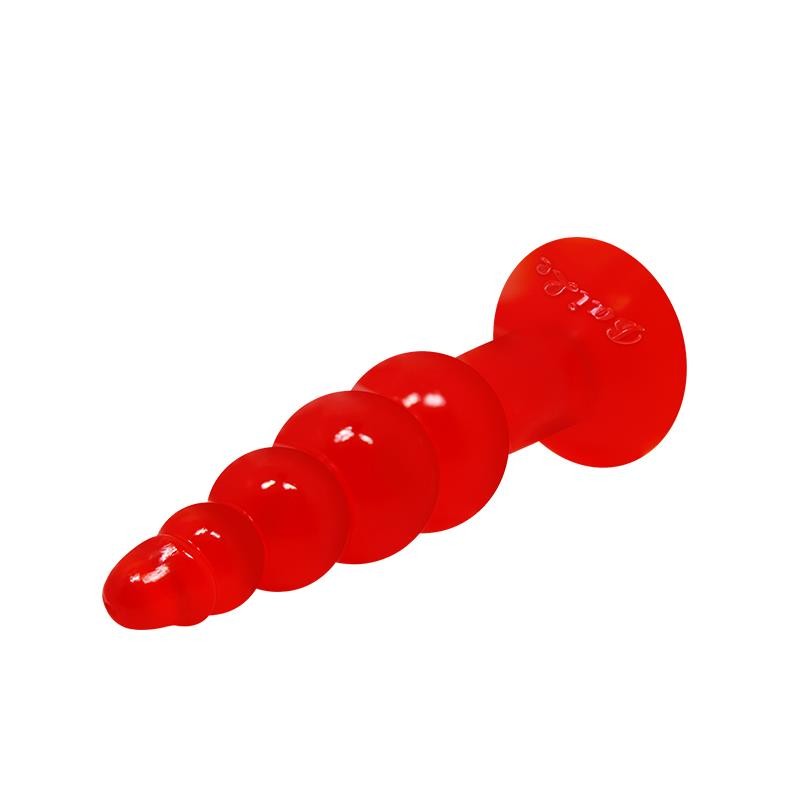 Baile Bulbous Shaped Butt Plug Orange