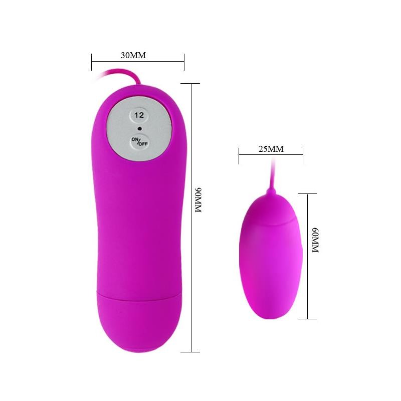 Pretty Love Vibrating Egg Eunice Purple