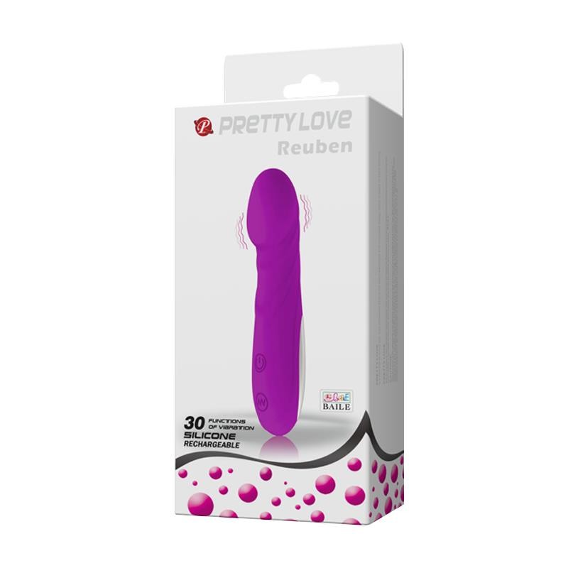 Pretty Love Mini Massager Reuben Purple