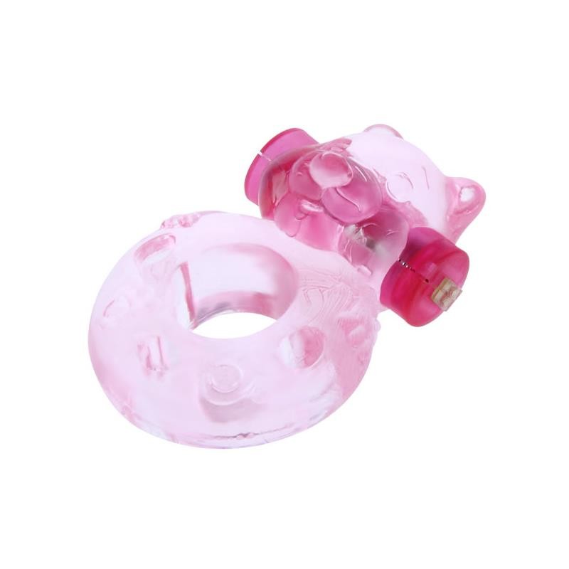 Cock Ring with Vibrating Bullet Bear