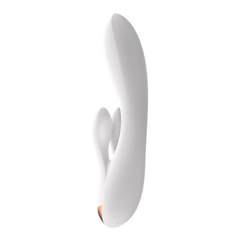 Double Flex G Spot Vibe 3 Motors Satisfyer APP Connect White