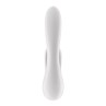 Double Flex G Spot Vibe 3 Motors Satisfyer APP Connect White