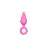 Set 3 Butt Plug Silicone Pink