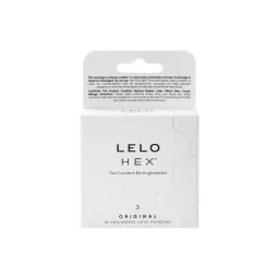 HEX ORIGINAL Condoms 3 Pack