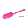 Vibrating Egg Julius USB Silicone Pink