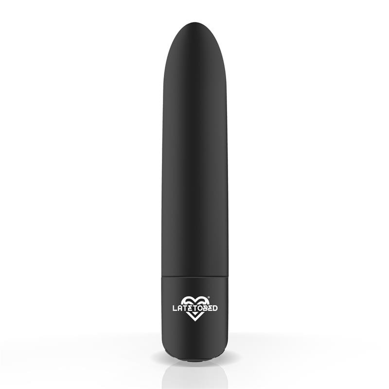 Shoty Vibrating Bullet USB 10 Speeds Powerful Motor Black