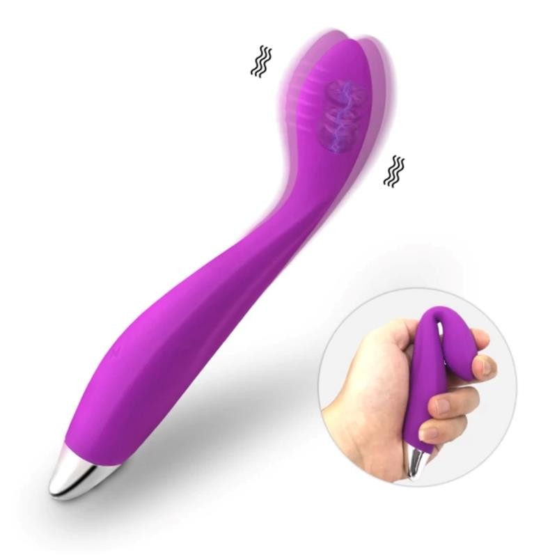 No Ten G Spot Hyper Flexible Vibe Magnetic USB Silicone