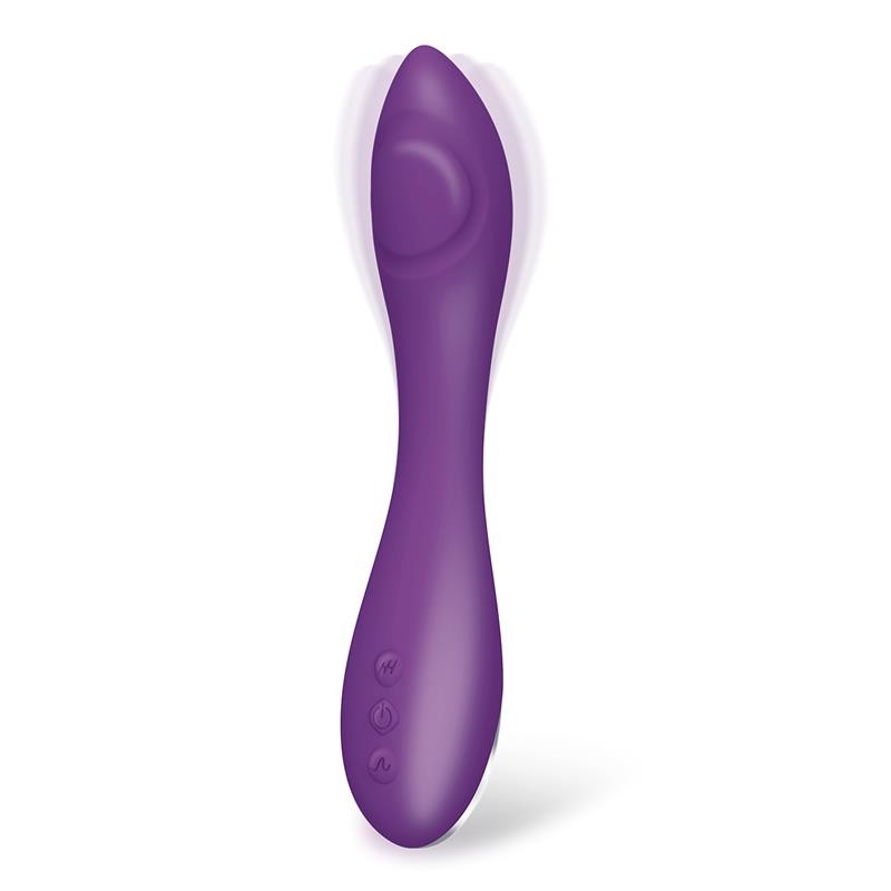 No Nine G Spot Vibrator Flap Function Magnetic USB Silicone