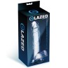 Realistic Dildo with Testicles Crystal Material 22 cm