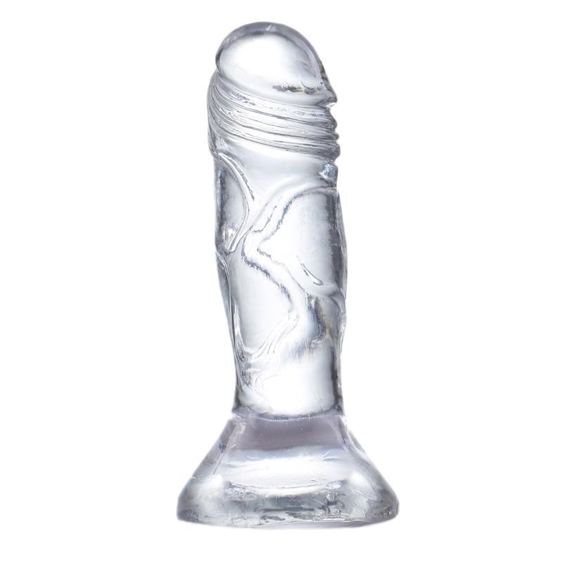 Realistic Dildo Crystal Material 123 cm