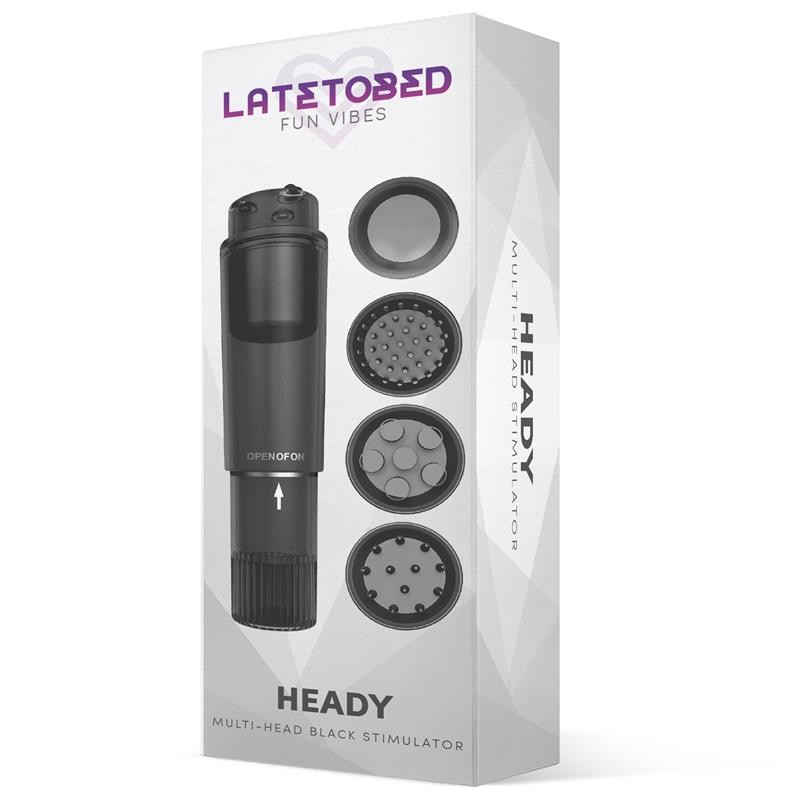 Heady Stimulator Multi Head Black