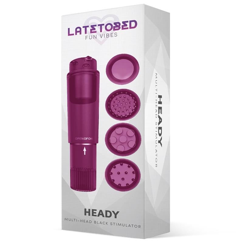 Heady Stimulator Multi Head Purple