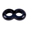 Duo Cock 8 Ball Ring black