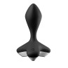 Game Changer Butt Plug with Vibration Black