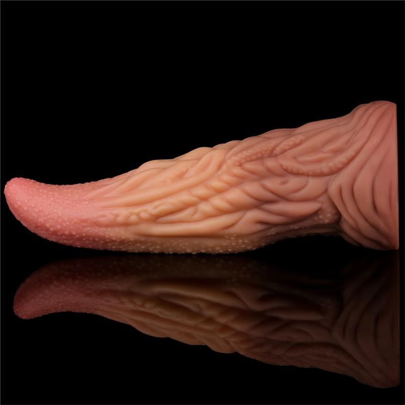 Dildo Tongue 10 Dual Layer