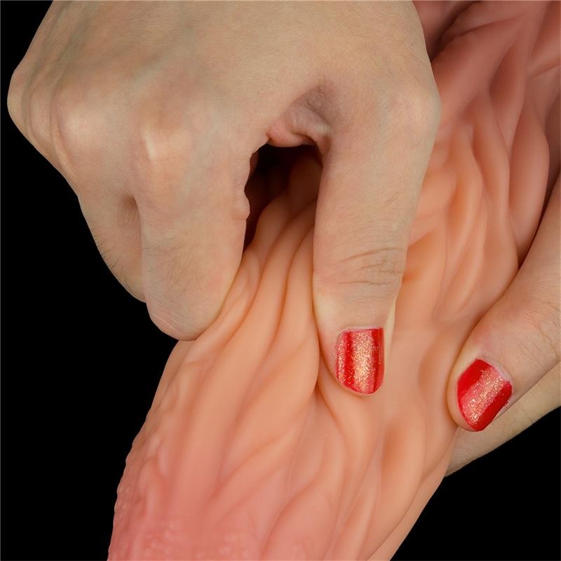 Dildo Tongue 10 Dual Layer